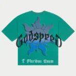Green Godspeed U.A.P T-Shirt Back Side