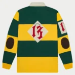 Green/Yellow Godspeed Classic Rugby Long Sleeves Shirt Back