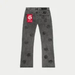 Grey Godspeed Denim Pants Back View
