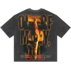 Grey Godspeed F1 Finish Line Tee Back