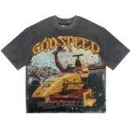 Grey Godspeed F1 Finish Line Tee