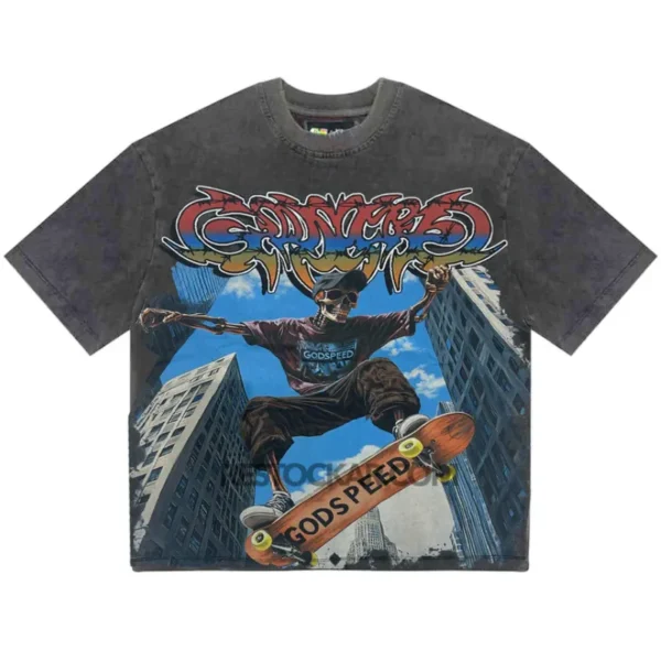 Grey Godspeed Ollie T-Shirt