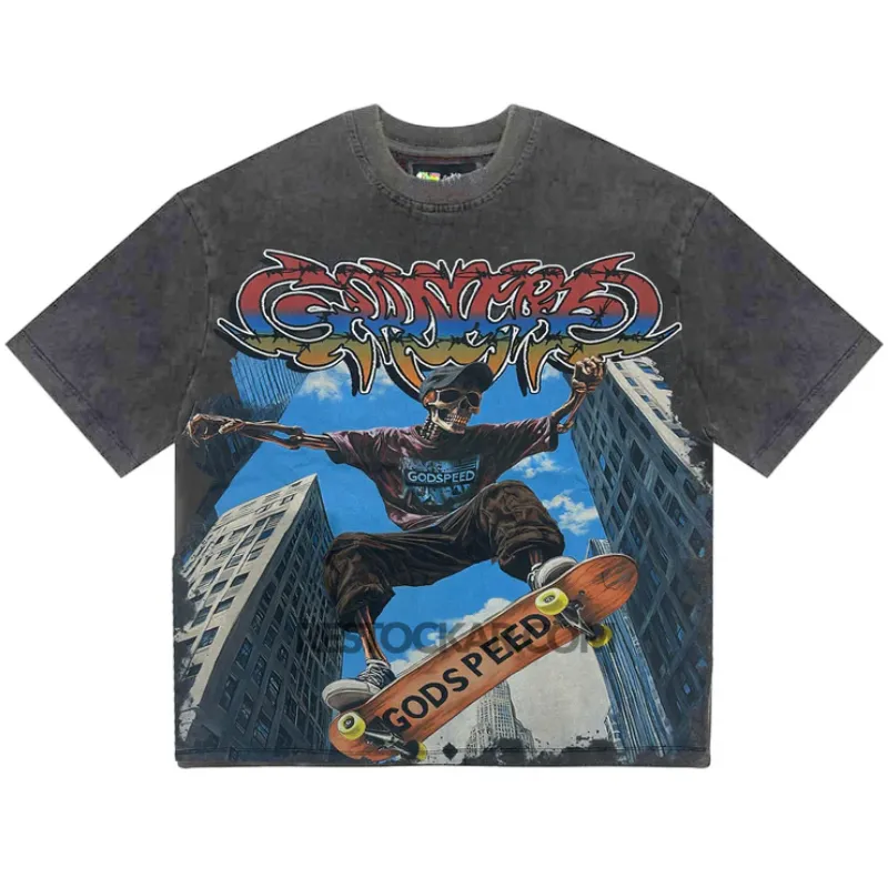 Grey Godspeed Ollie T-Shirt - Godspeed Grey Godspeed Ollie T-Shirt