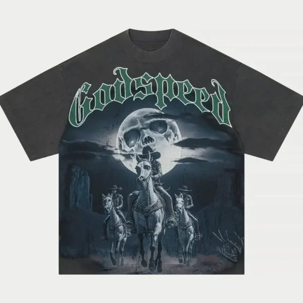 Grey Wash Godspeed Amigos