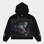 Grey Wash Godspeed Black Monday Hoodie