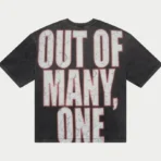 Grey Wash Godspeed Strike I T-Shirt Back