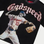 Grey Wash Strike I T-Shirt Close View