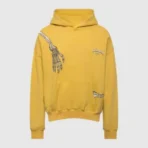Grey Yellow Godspeed Hoodie