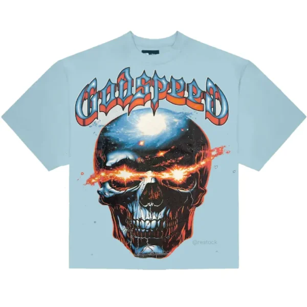 Ice Blue Godspeed Galaxsee Tee