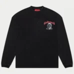 Men's Black God Speed 1969 LS T-Shirt Back