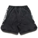 Men's Black Wash Godspeed Courtside Shorts Back