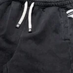 Men's Black Wash Godspeed Courtside Shorts Close