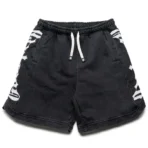 Men's Black Wash Godspeed Courtside Shorts