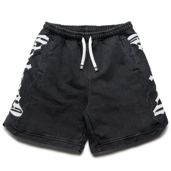 Men's Black Wash Godspeed Courtside Shorts