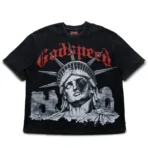 Black Wash Godspeed R.O.M.E Tee