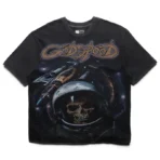 Men's Black Wash Godspeed New York Space Traveler Tee