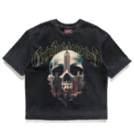 Men's Black Wash Godspeed Skyline Tee