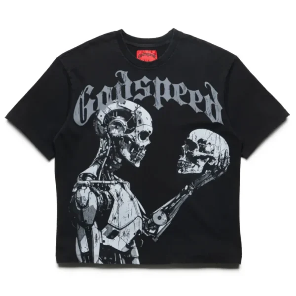 Men's Black/Grey Godspeed New York Mankind vs AI Tee