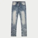 Men's Blue Godspeed Paisley Denim Jeans