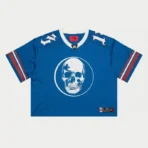 Men's Blue Godspeed Skull Jersey