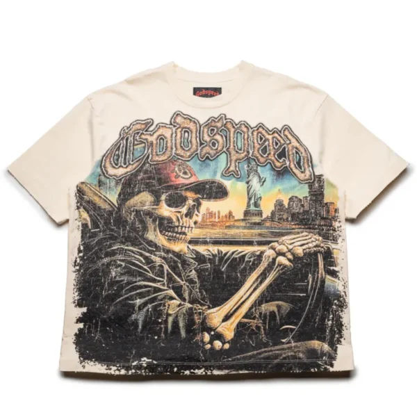 Men's Bone Godspeed New York Sightseeing Tee