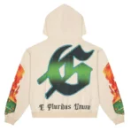 Men's Bone Wash Godspeed Life's A Gamble Hoodie Back