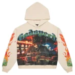 Men's Bone Wash Godspeed Life's A Gamble Hoodie