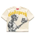 Men's Bone/Yellow Godspeed Mankind vs AI Tee