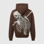 Men's Brown Godspeed Mocha Hoodie Back View