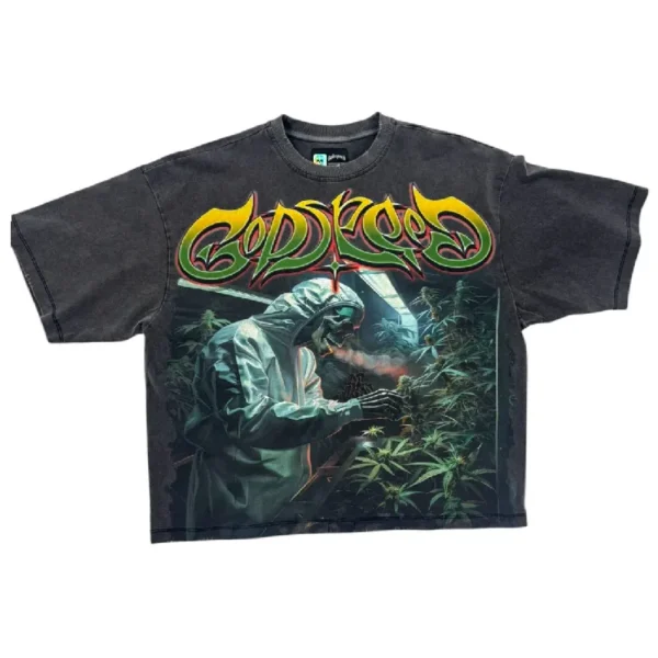 Men's Earl Grey Godspeed Indoor Crew Neck T-Shirt