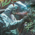 Men's Grabba Godspeed New York Indoor Tee T-Shirt Close