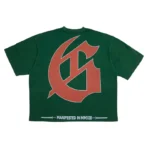 Men's Green Godspeed Sea Sick Crew Neck Tee Back