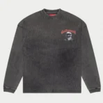 Men's Grey Wash God Speed 1969 LS T-Shirt Back