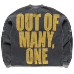 Men's Grey Wash Godspeed Alexa Thermal T-Shirt Back