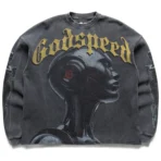 Men's Grey Wash Godspeed Alexa Thermal T-Shirt