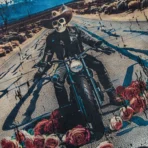 Men's Grey Wash Godspeed Long Lonely Road Thermal L_S Closea