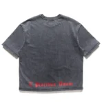 Men's Grey Wash Godspeed R.O.M.E Tee T- Shirt Back
