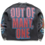 Men's Grey Washed Godspeed Vision Flowers L/S Thermal - Image 2