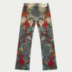 Men's Light blue God Speed Everstitch Denim Jeans Back