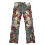 Men's Light blue God Speed Everstitch Denim Jeans