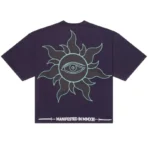 Men's Navy Godspeed Sunken Liberty Crew Neck T-Shirt Back