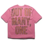 Men's Pink Godspeed New York Space Traveler Tee Back