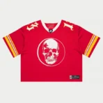 Men's Red Godspeed Skull Jersey