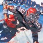 Men's White Godspeed New York Endzone Tee Close