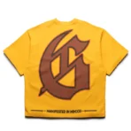 Men's Yellow Godspeed Morale Tee Back