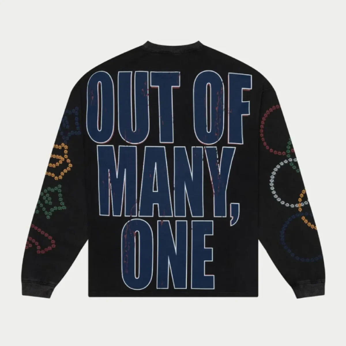 Men's vintage Black God Speed Dream Team 24 LS T-Shirt Back