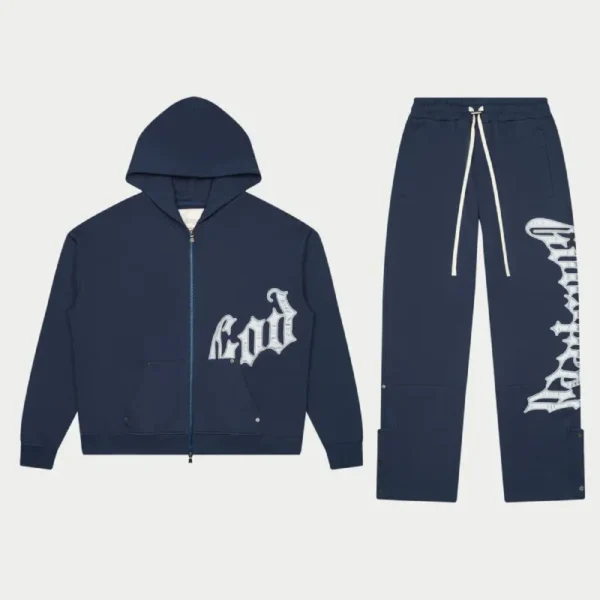 Navy Godspeed OG Logo V2 Sweatsuit