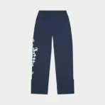Navy-Sliver Godspeed OG Logo V2 Sweatpants Back View