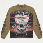 Olive Godspeed Air Strike L_S T-shirt