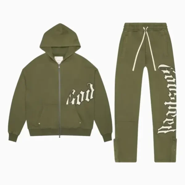 Olive Godspeed OG Logo V2 Sweatsuit